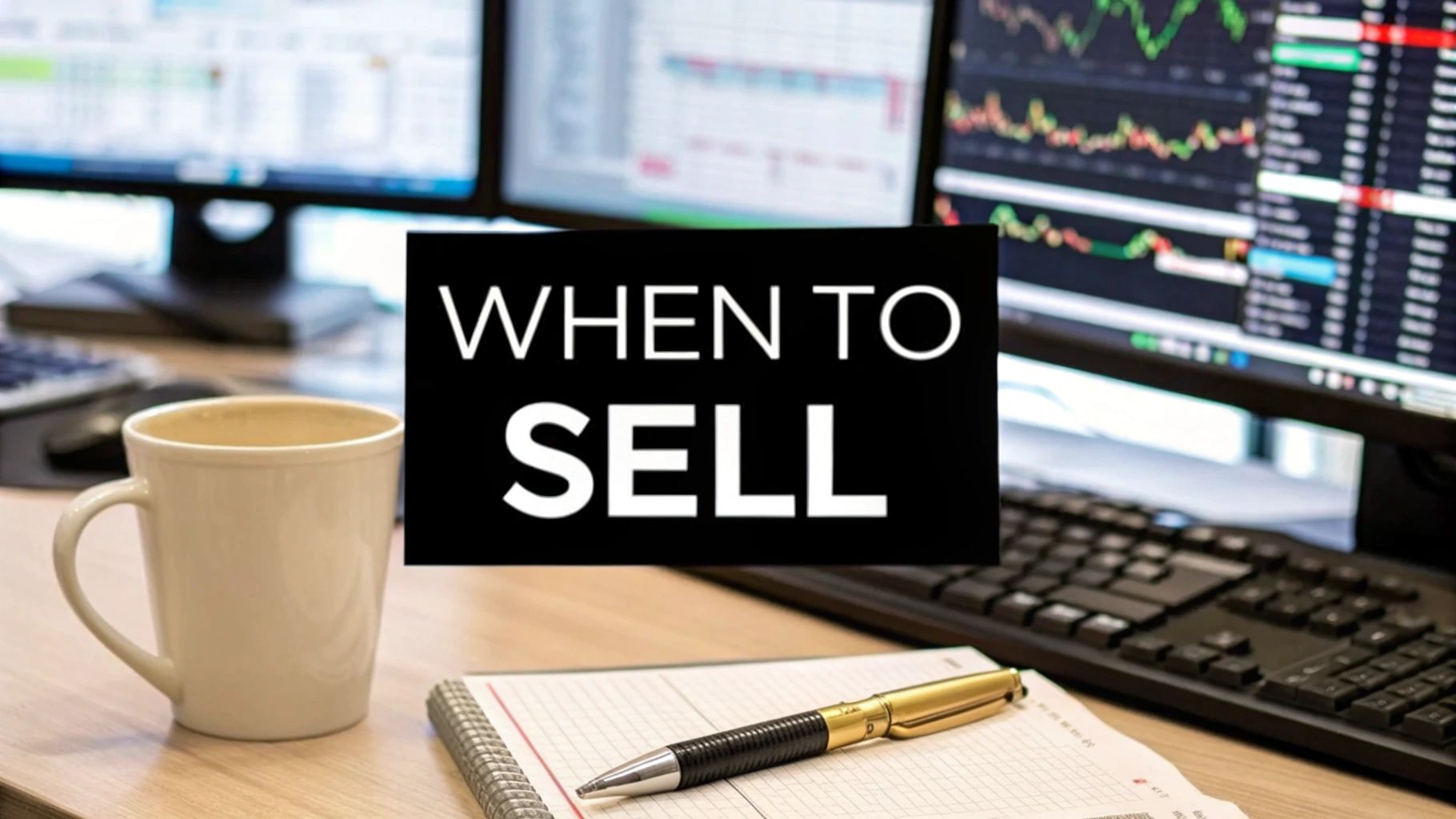 When to Sell Stocks Your Guide to Smart Investing